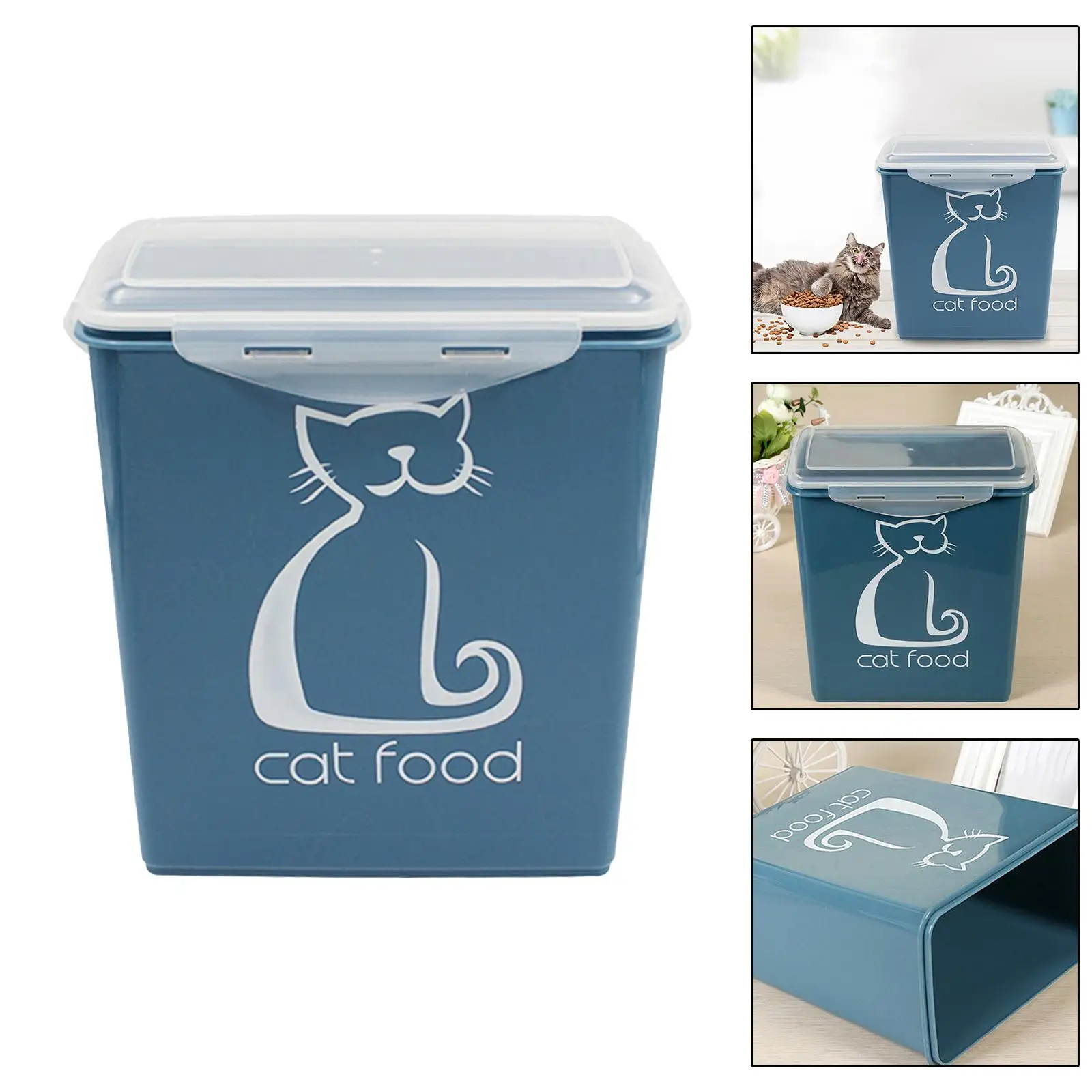 5L Large Pet Dog Food Storage Container Rice Bin Dry Food Dispenser Organizer Kitchen Airtight Tank Cat Food Storage Bucket