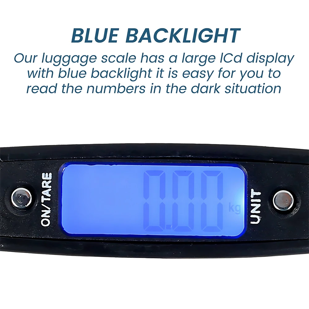 Title 5, 50kg Digital Luggage Scale Portable Suitcase Sc...