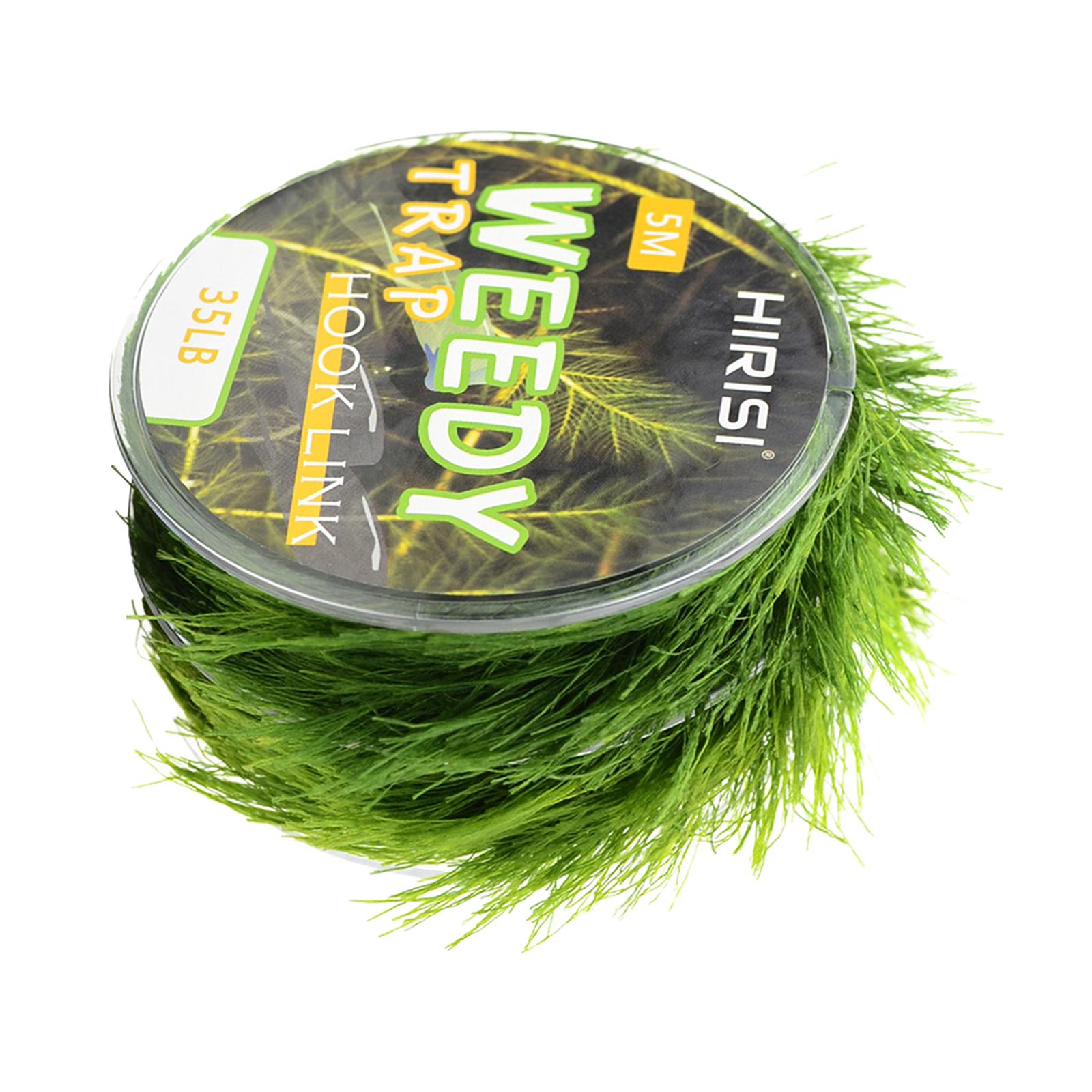 Carp Fishing  Hook , Green  Effect 5M 35lb Carp Coarse Fishing Line, Sea Line, Clear Water Fishing Gear Supplies