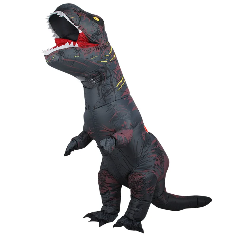 anime outfits Cosplay T-REX Dinosaur Inflatable Costume Party Costumes Fancy Mascot Anime Halloween Costume For Adult Kids Dino Cartoon morticia addams costume