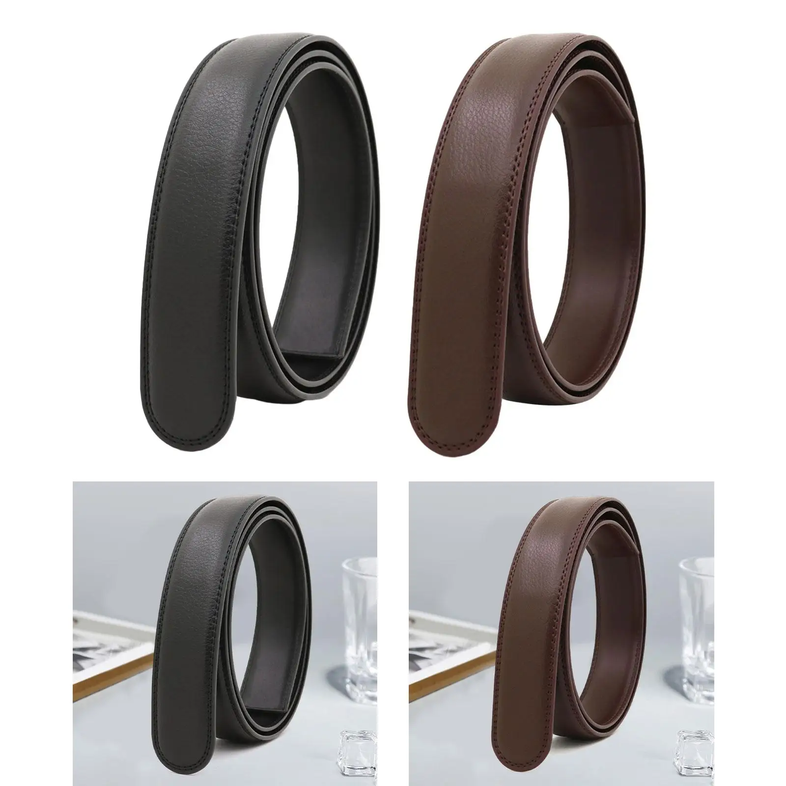 Replacement Belt Strap Simple Stylish Ratchet Belt Strap Automatic Belt Strap for Events Business Shopping Travel Suit Pants