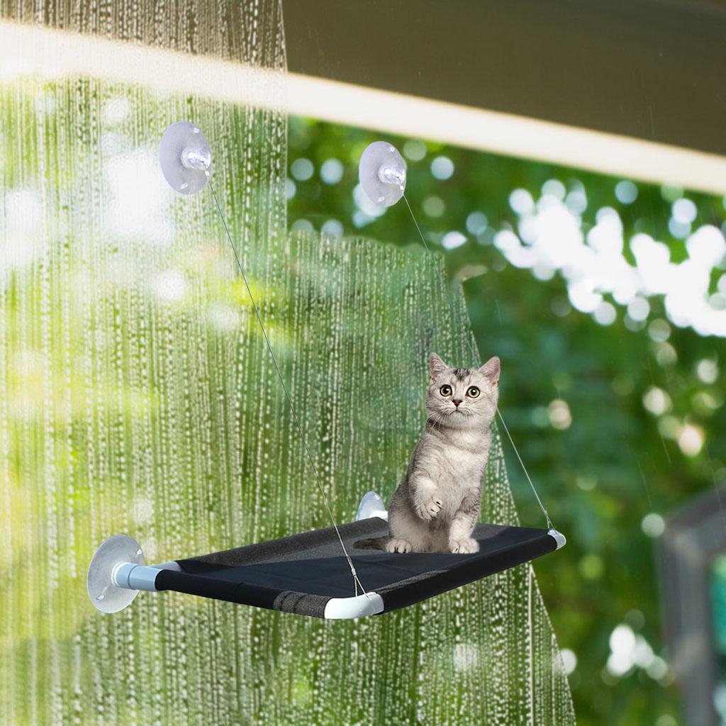 Title 4, Cat Window Perch Hammock Hanging Bed Sucker Mou...