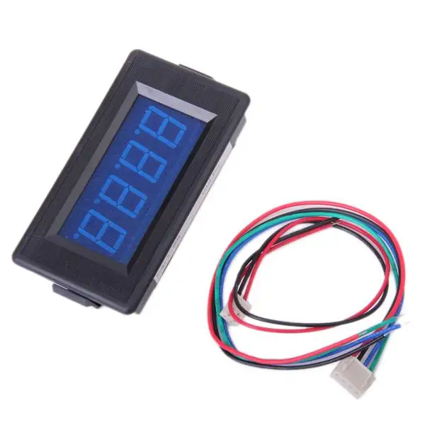 Portable Blue LED 4-Digital 0 - 9999 Up / Down Digital Counter Module