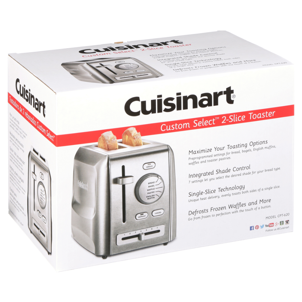 Title 4, toasterCPT-620 Custom Select 2-Slice Toaster