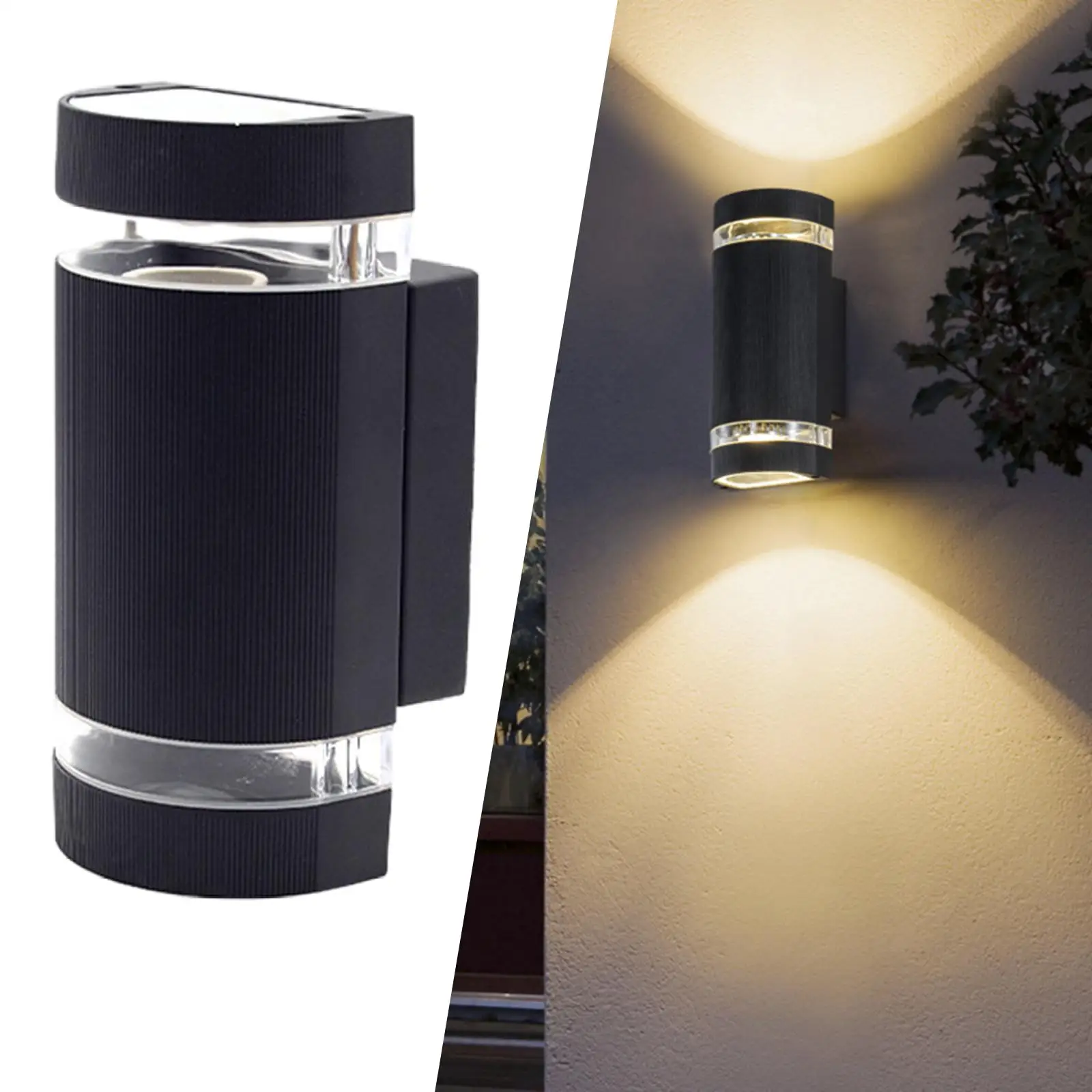 LED Outdoor Up and Down Wall Light Aluminum Decorative Porch Lamp Bathroom Bar Decor Lighting Fixture Sconce Luminaire