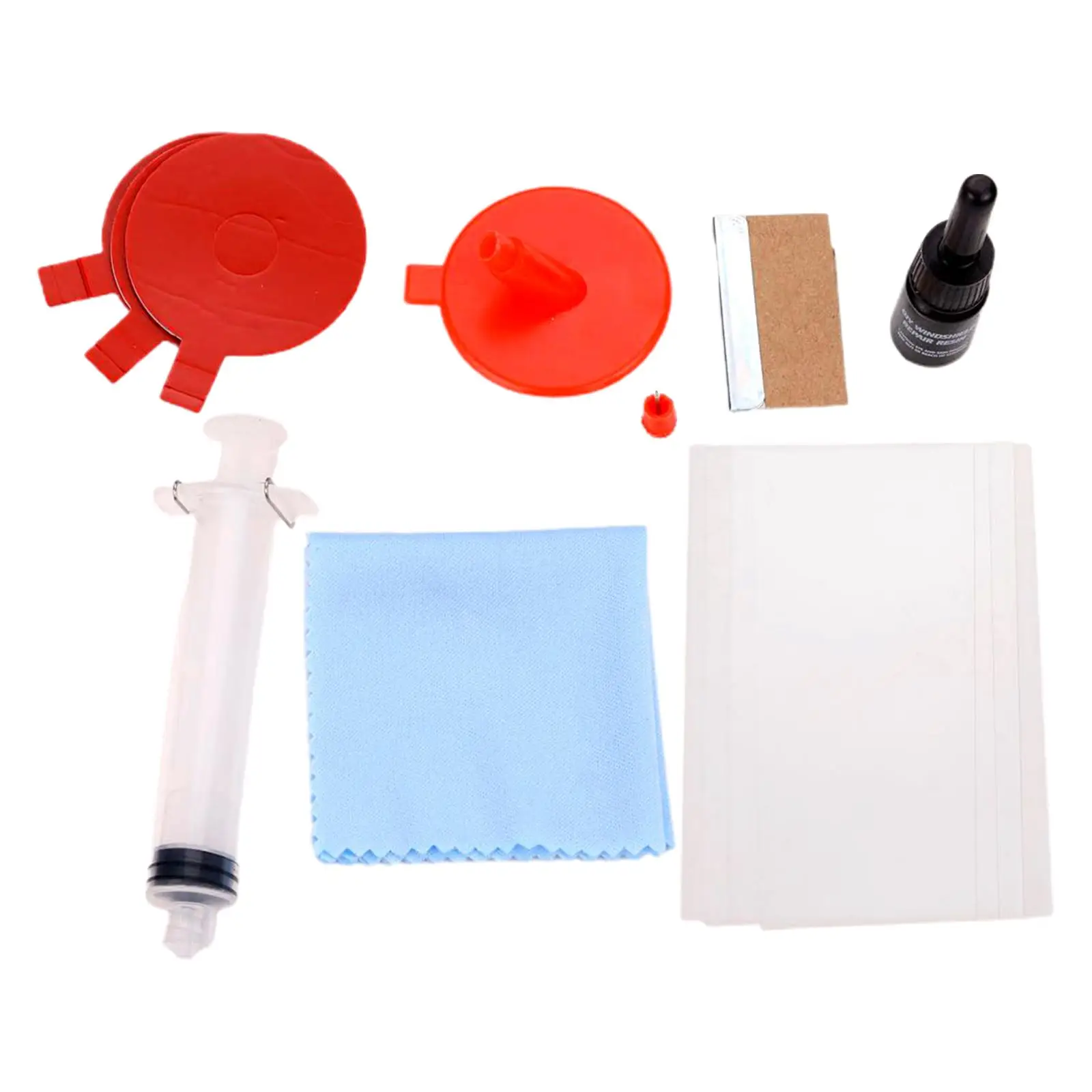 Automotive Windshield Repair Kit Car Windshield Crack Repair Resin Kit Glass Repair fluid for Fixing Chips Cobwebs