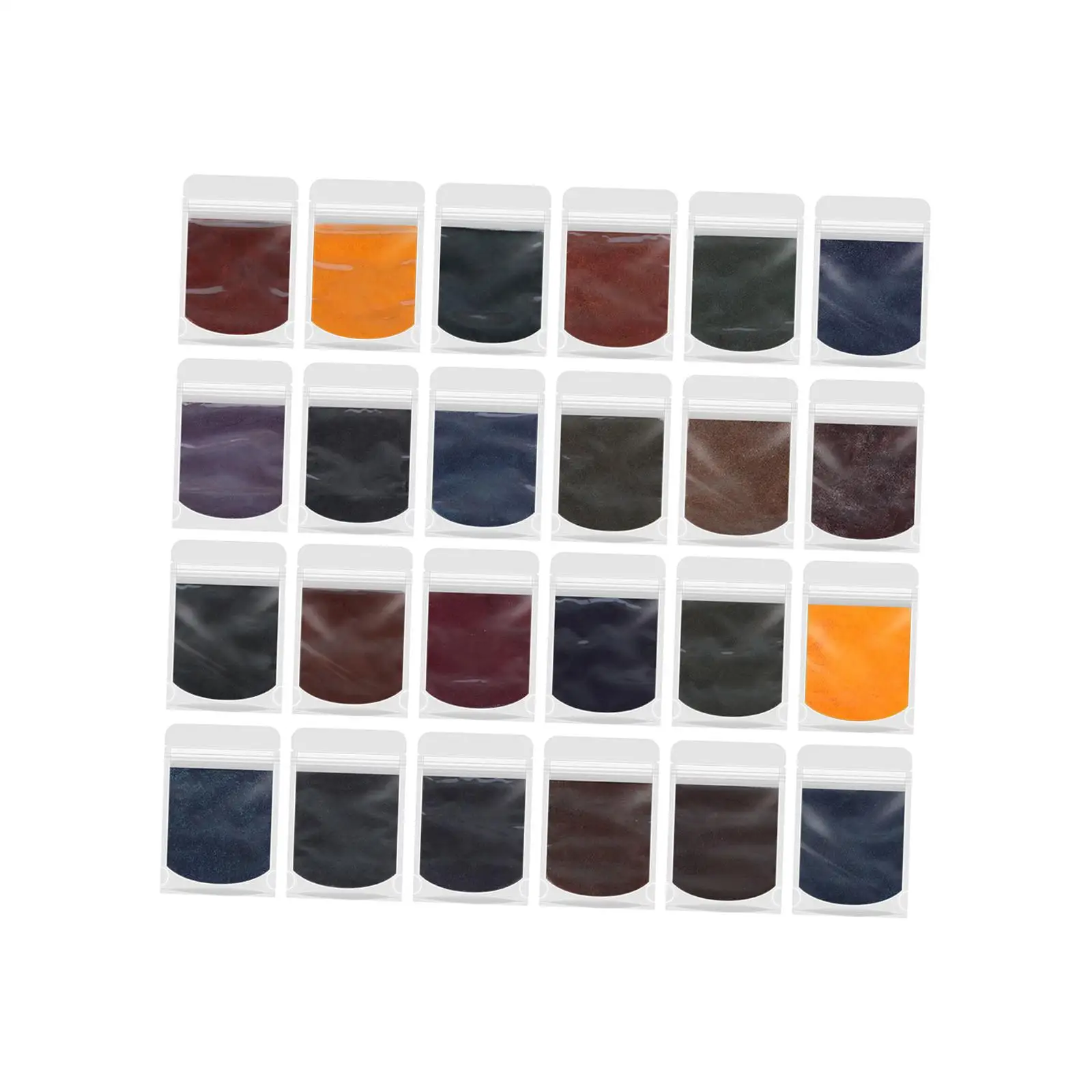 Tie Powder for Tie Dyeing Portable DIY 24 Vibrant Colors Coloring Color Powder Packets for Kids Adults Crafts Making Shirts
