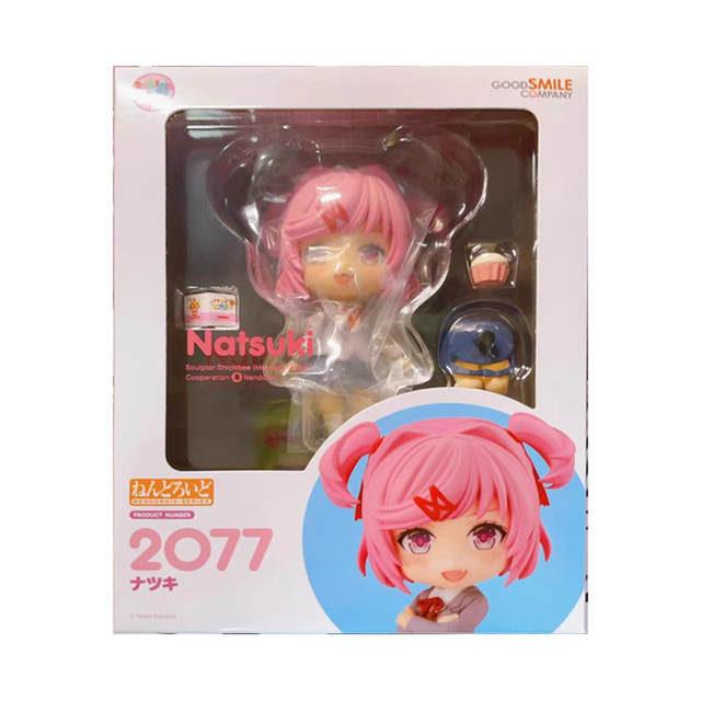  Good Smile Company Doki Doki Literature Club!: Natsuki  Nendoroid Action Figure : Toys & Games