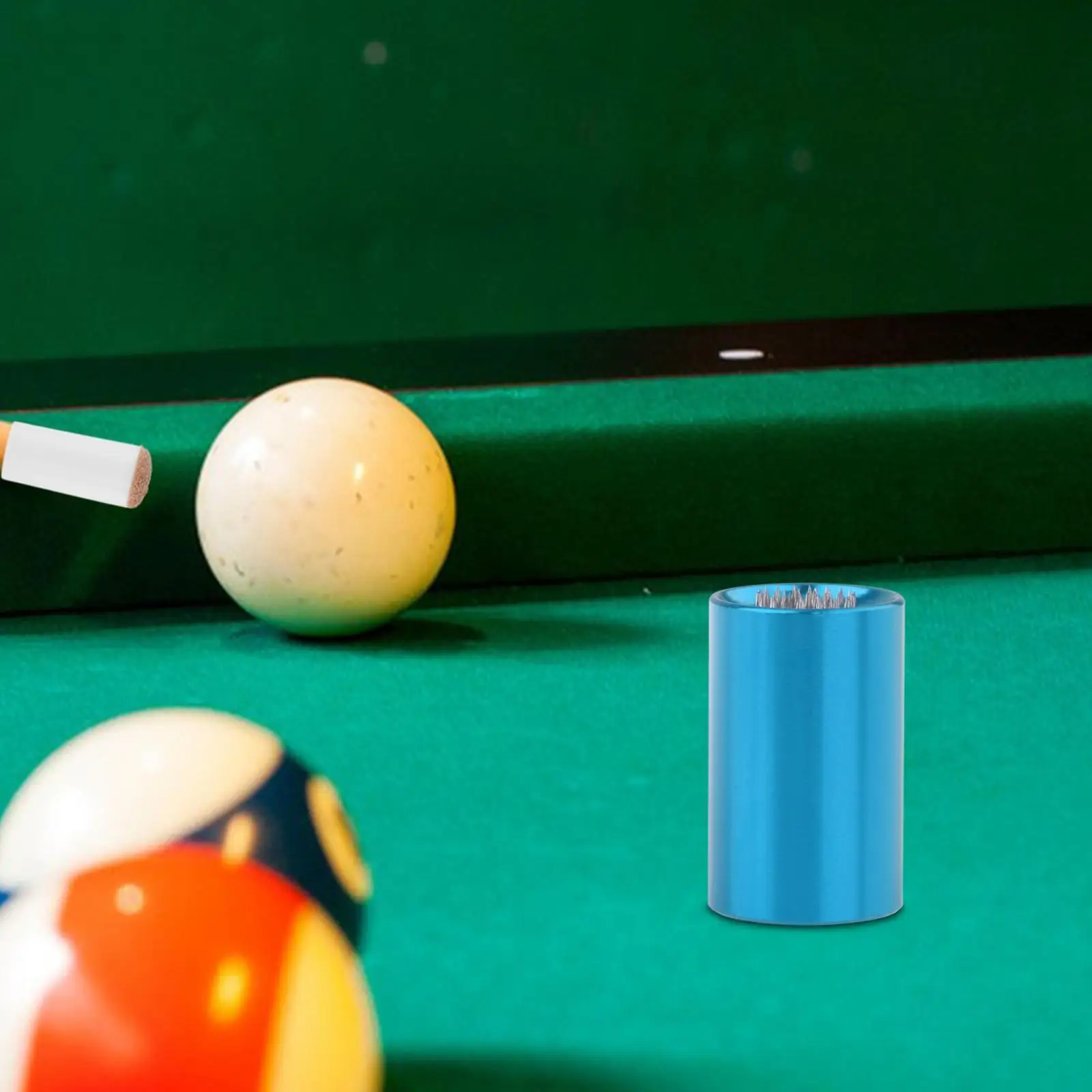 Pool Cue Tip Repair Tool 2 in 1 Cue Tips Aerator Pool Stick Shaper Tapper Snooker Cue Tip Shaper Premium Snooker Supplies