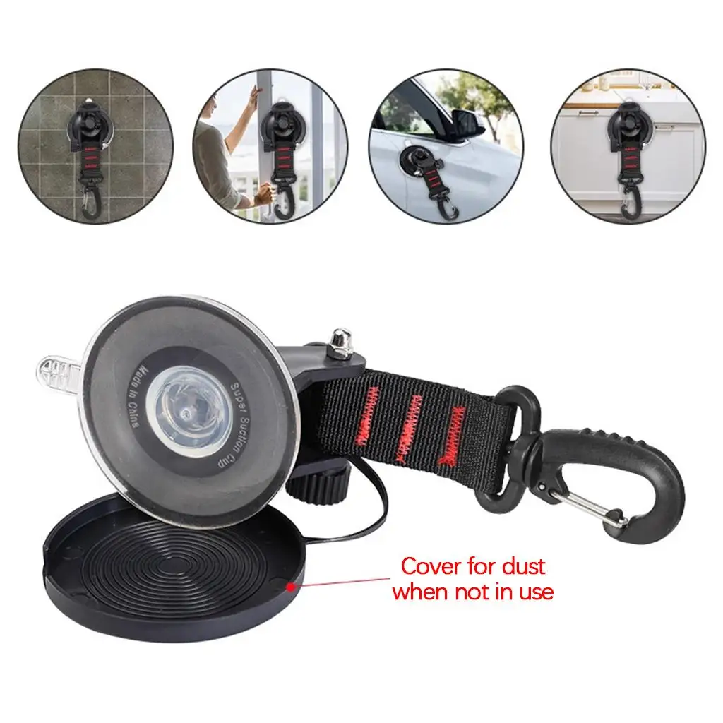 Heavy Duty kg Car Camping Suction Cup Anchor with Securing Hook