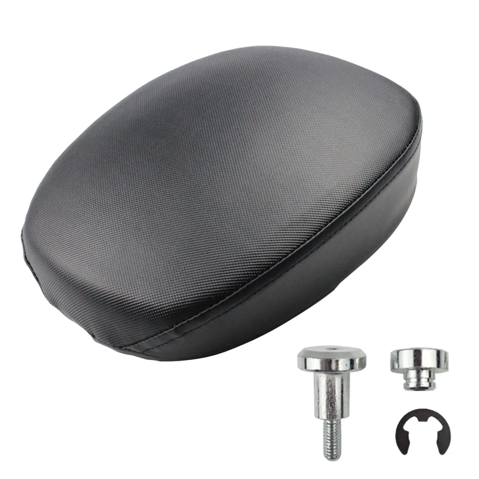 Motorbike Rear Passenger Seat Pillion Pad PU Leather Waterproof Seat Saddle Cushion for 883 1200 x48 Accessory