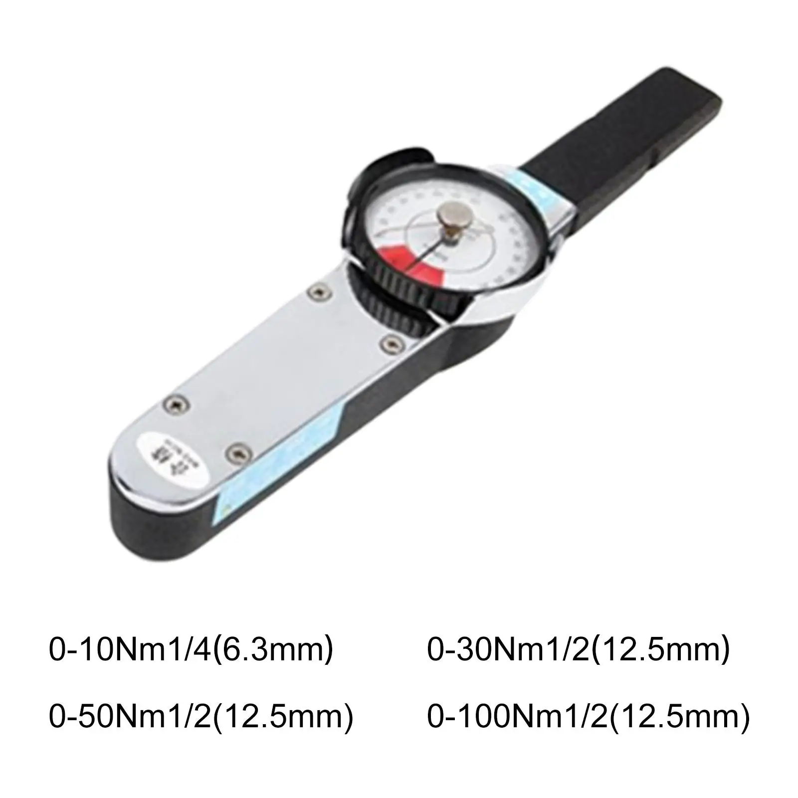 Heavy Duty Dial  Wrench 1/2-Inch 3/8-Inch Accurate to 4% Dual Scale High Accurate  Meter for Automotive Nucleanr