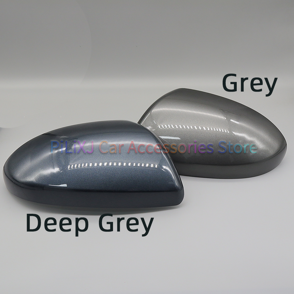 Auto Rearview Mirror Cover Cap For Mazda 2 Demio 2007 2008 2009 2010 2011 2012 2013 Wing Side Mirror Shell Housing Case Painted