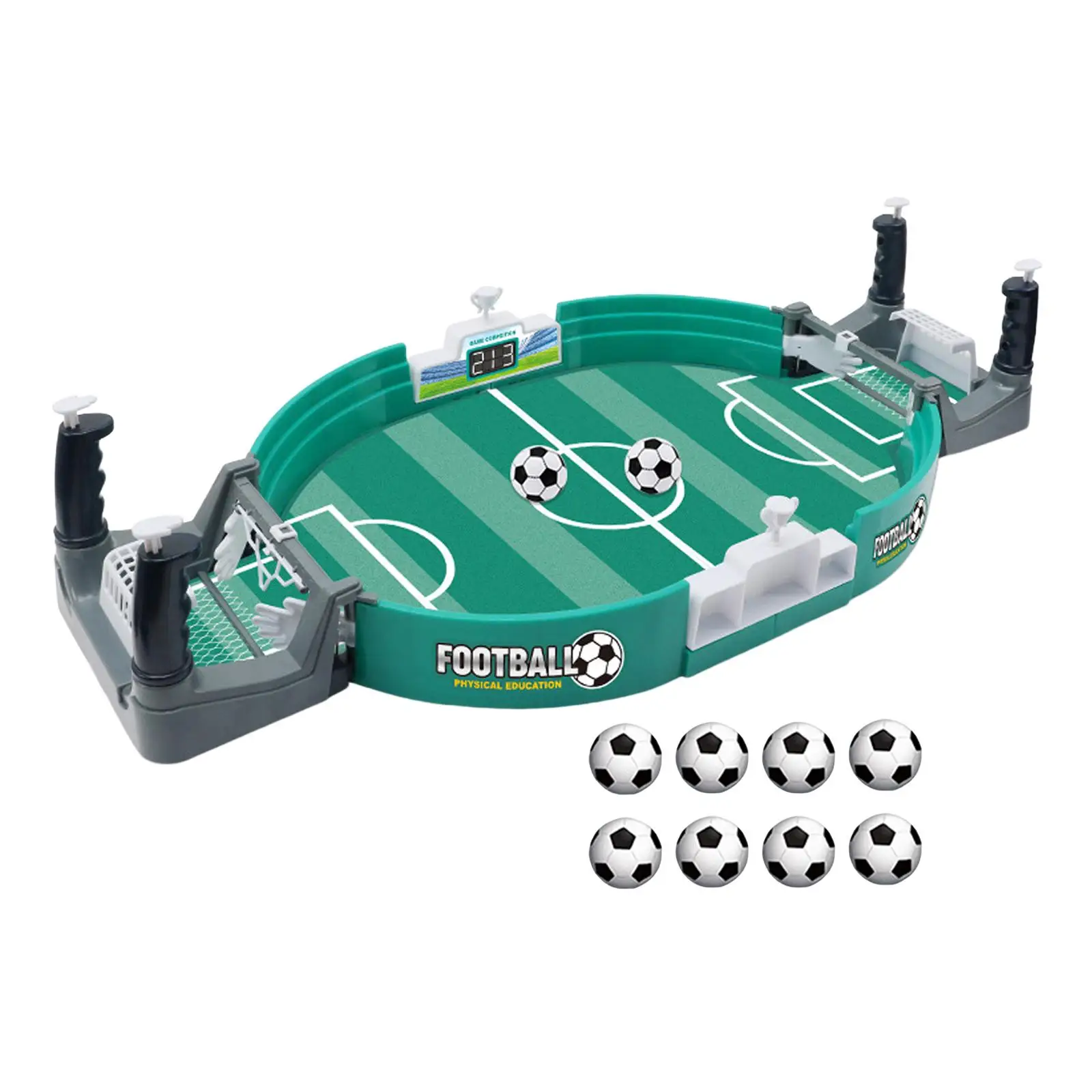 Table Soccer Game Hand Eye Coordination Interactive for Family Entertainment Kids Adults