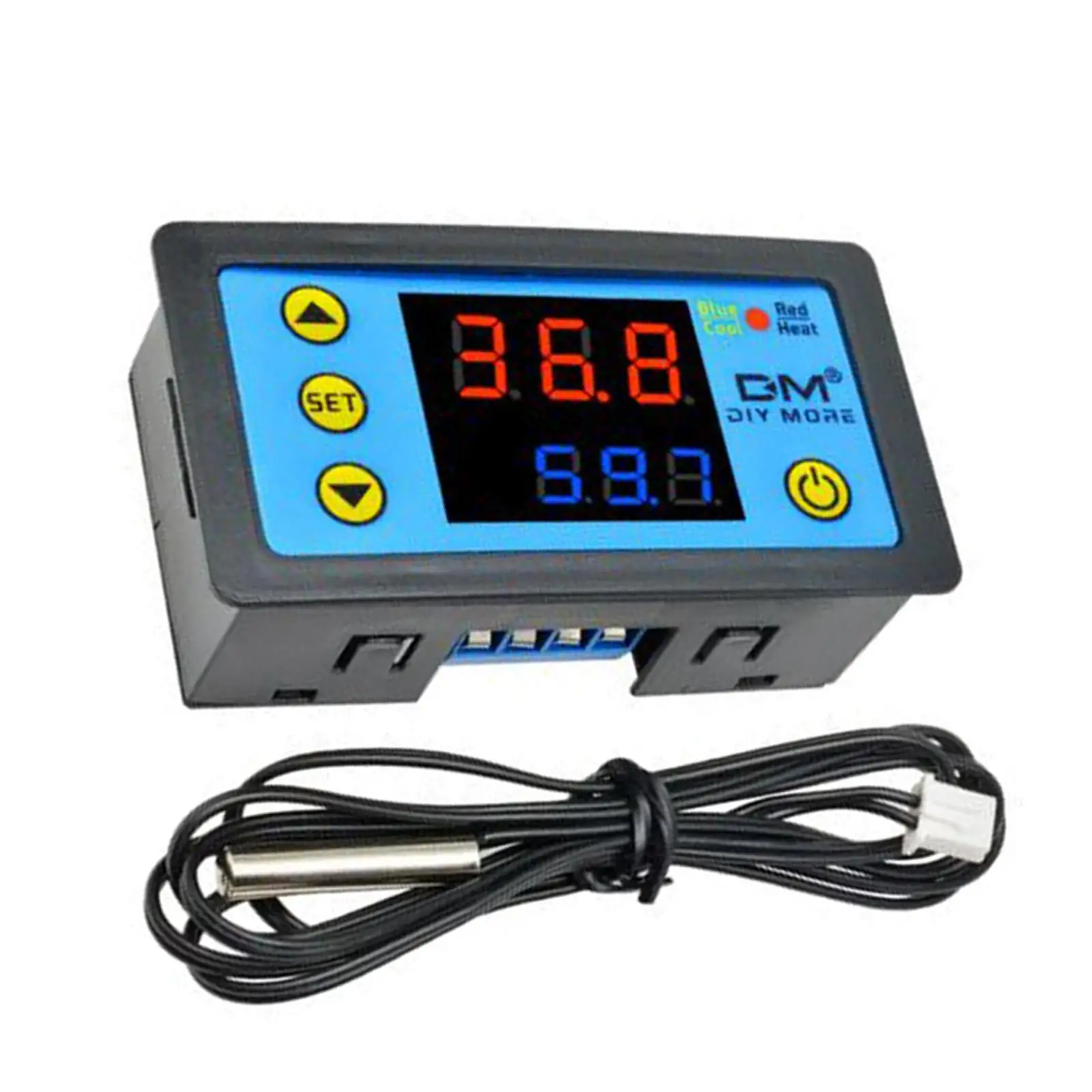 220V AC Digital LED Temperature Controller W3231 For Incubator cooling and heating Switch Thermostat NTC Sensor