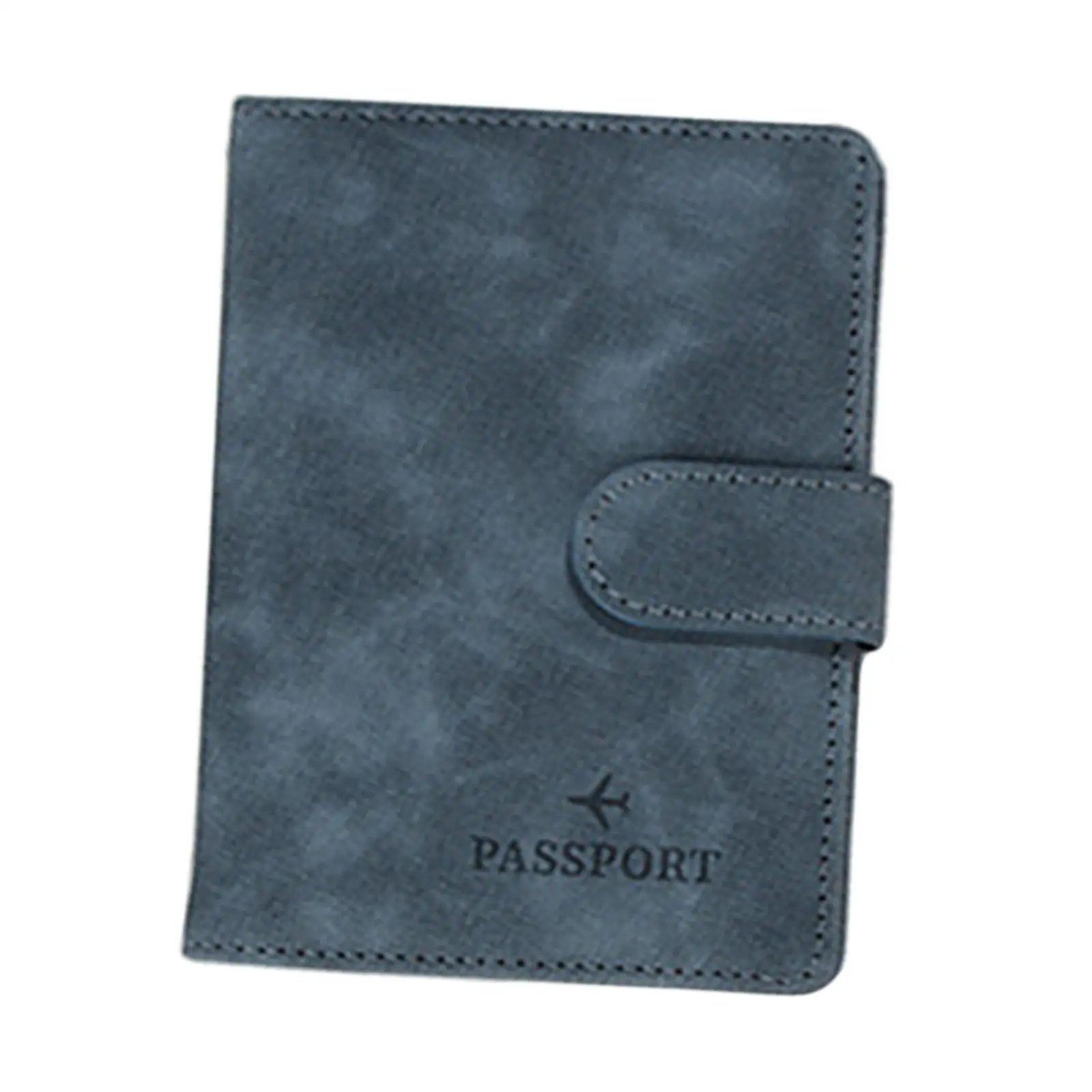 Travel Gifts Passport Cover Holder Fashionable Portable Passport Case PU Leather Passport Purse for Travel Woman and Man Home