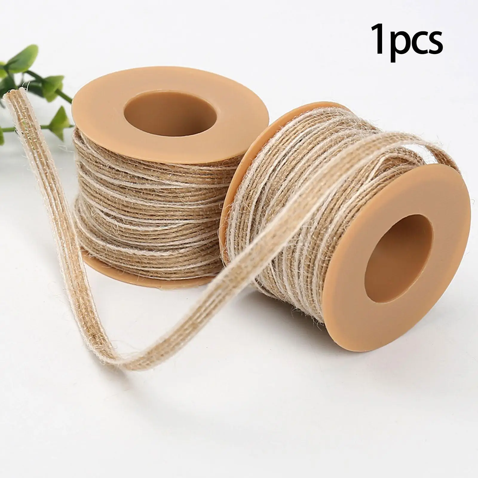 10 Meters Jute Rope Decorative Supplies Handmade Garden Packing Cords 5mm