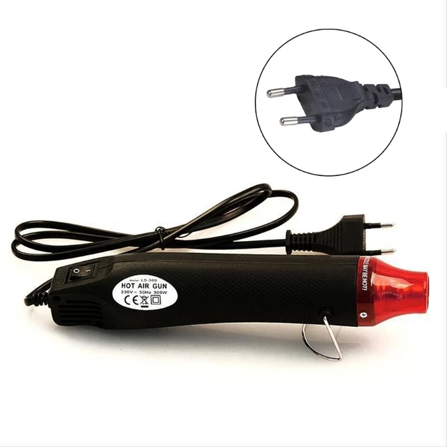 Heat Gun Tool Dual Temp Hot Air Gun for Crafts, Epoxy Resin, Shrink Wrap,  Embossing, Electronics, Phone Repair