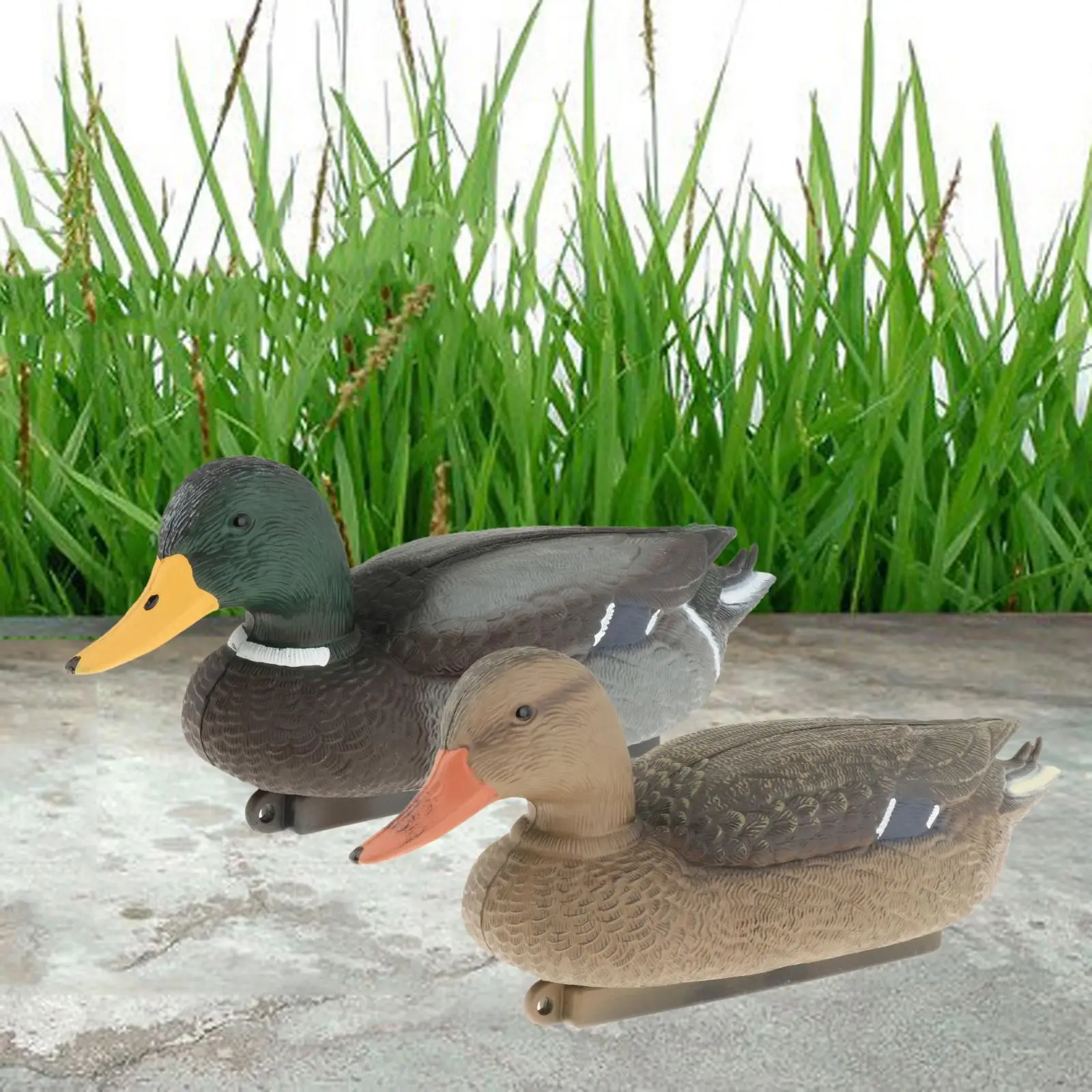 Floating Hunting Duck Decoy Realistic Simulation Decoy for Pond Garden Pool