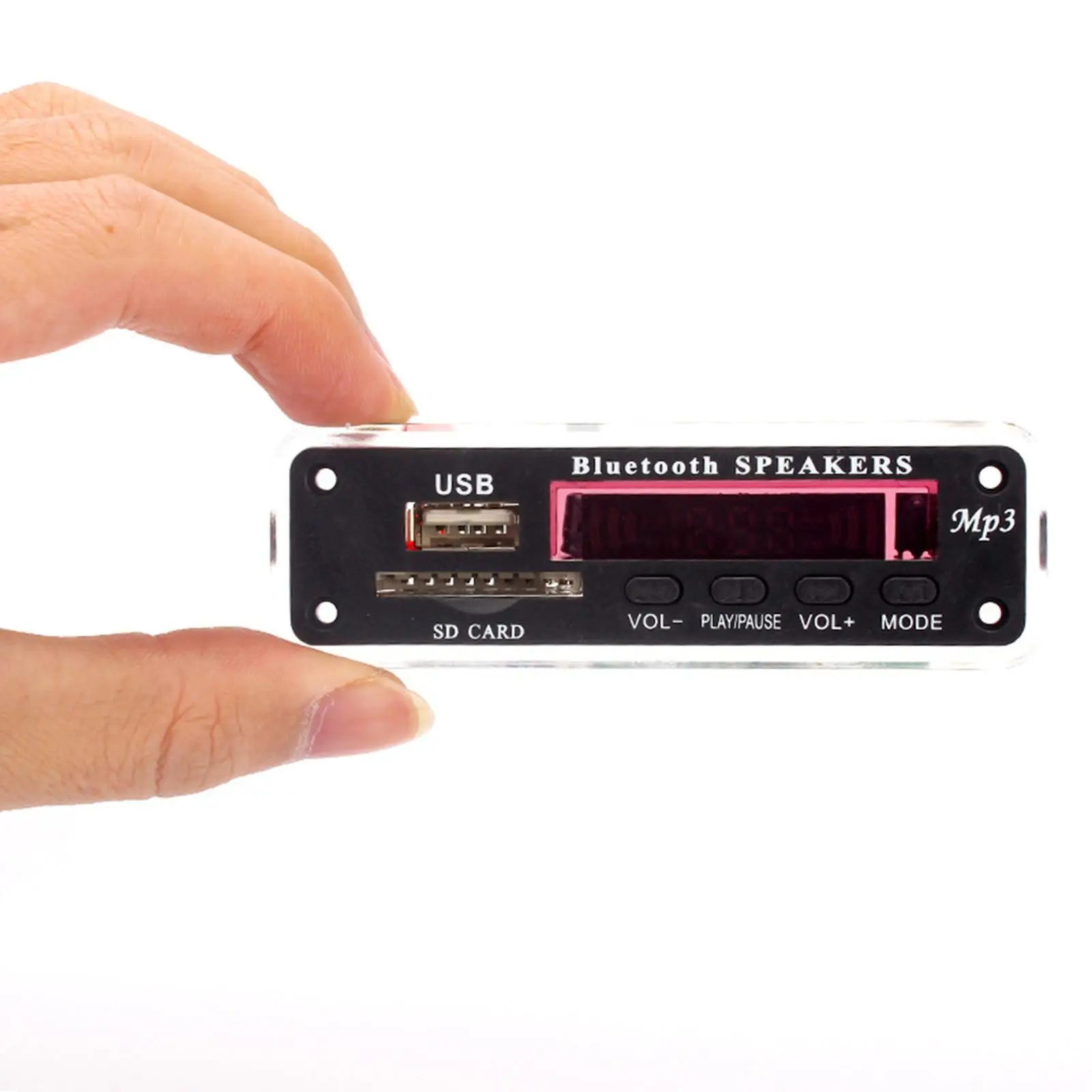 Bluetooth 5.0 MP3 WMA Decoder Board Wireless USB FM Radio Amplifier for Car