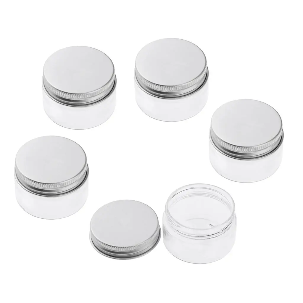 Empty Cosmetic Makeup Face Cream Storage Container Nail Art Stickers Box Pot