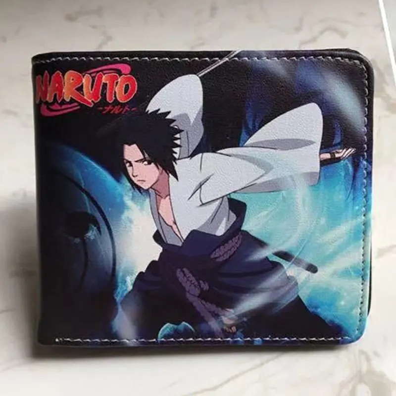 NAO-B2B Naruto Uzumaki Naruto & Uchiha Sasuke PU leather wallet 