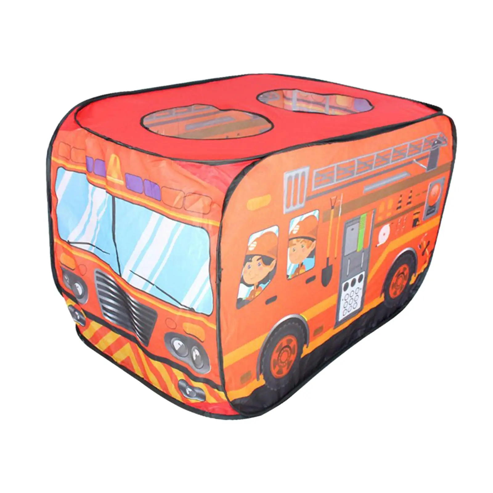 Cartoon Car Play Tent Pool Camping Toy Portable Kids Play House Entertainment for Backyard Outdoor Garden Camping Birthday Gifts