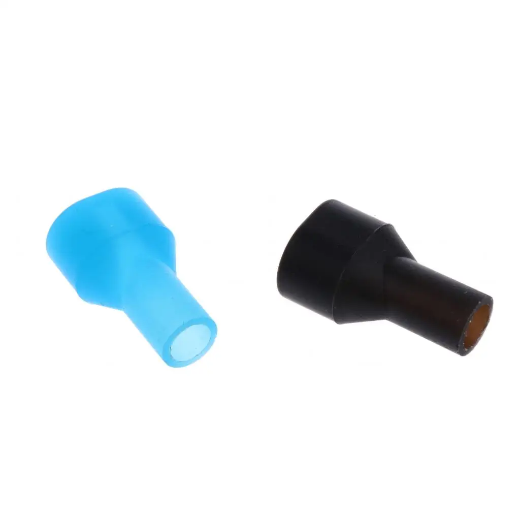 Drink Tube Bite Valve Mouthpiece for Outdoor Sports Backpack Hydration Pack Water Bladder Blue/ Black