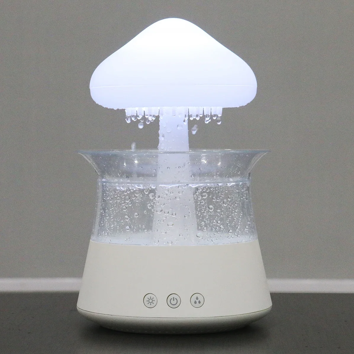 Title 12, Rain Cloud Night Light humidifier with raining ...