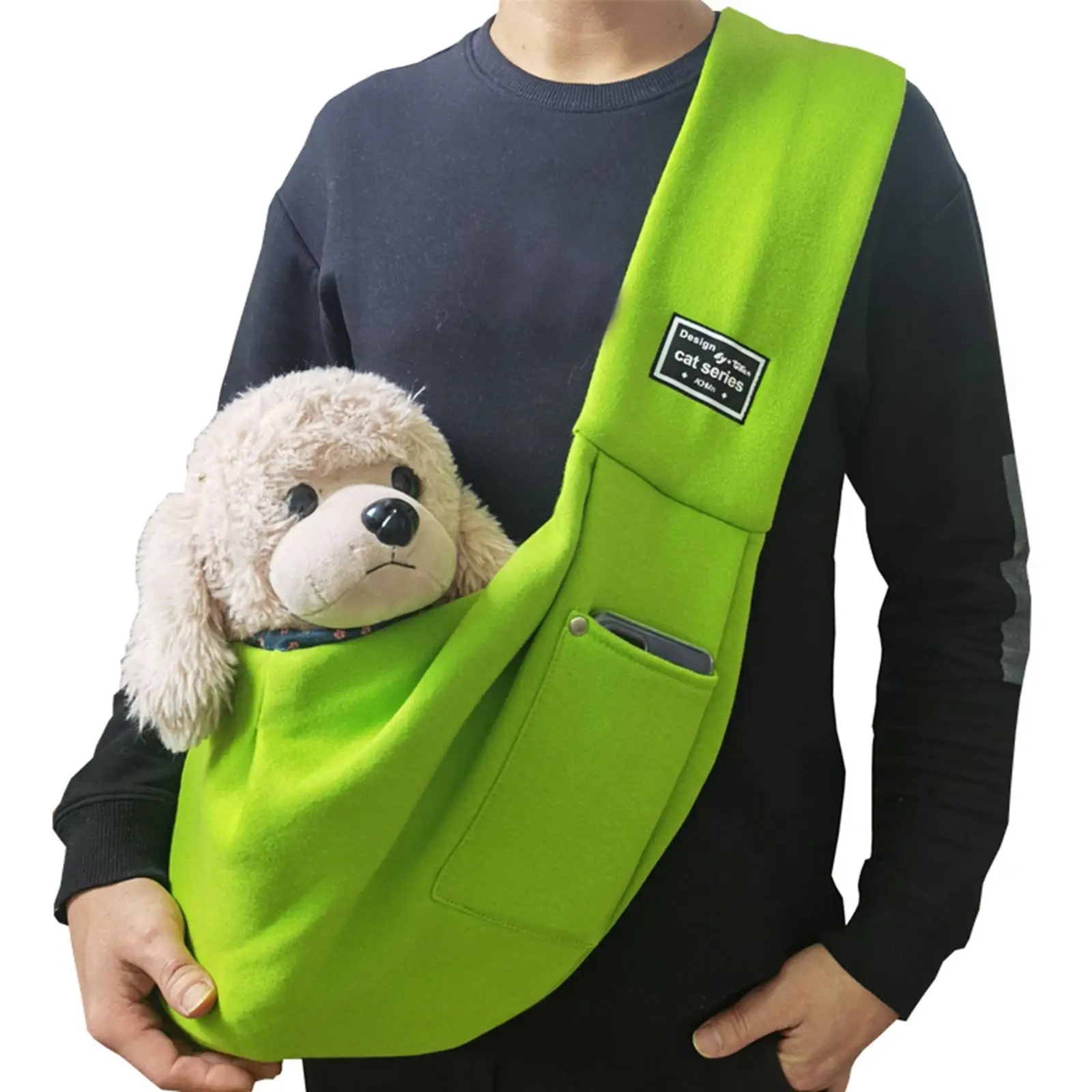 Pet Carrier Bag Shoulder Hands Shoulder Pet Travel Carrier Tote Bag Pouch for Outdoor Walking