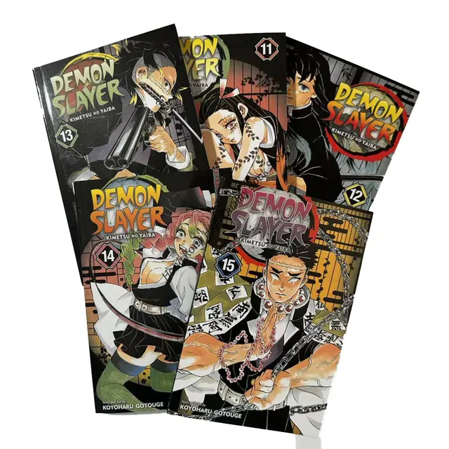 23 Books/Set Demon Slayer Manga Kimetsu No Vol 1-23 Yaiba Japan Youth Teens  Fantasy Science Mystery Suspense Manga Comic Books - AliExpress