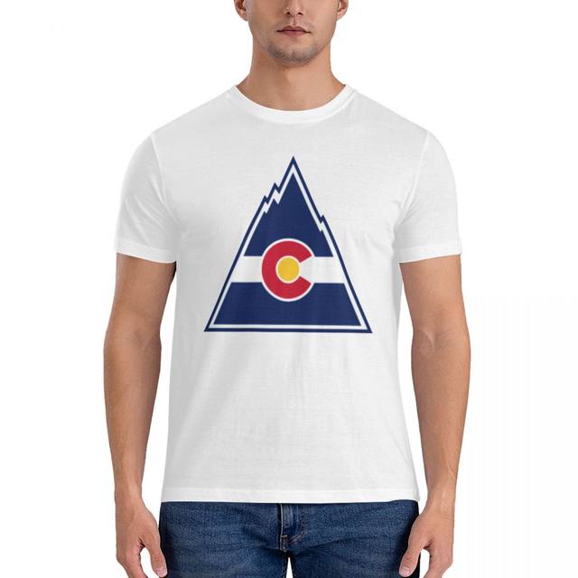 Vintage Colorado Rockies Hockey 1982 T-Shirt quick drying shirt Short  sleeve tee funny t shirt slim fit t shirts for men - AliExpress