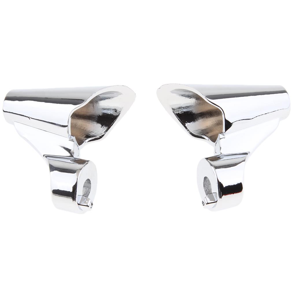 Housing Bracket Mount Fog Passing Light Lamp Bucket for Harley XL1200 Motorcross Cafe Racer