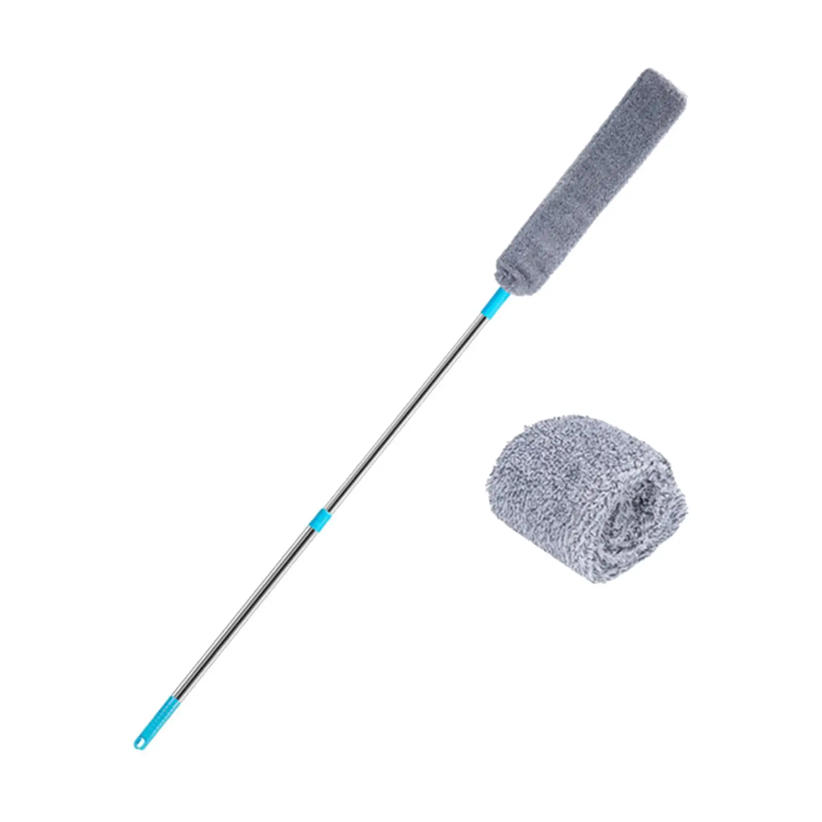 Retractable Crevice Dust Cleaner Flat Crevice Cleaning Brush Microfiber Duster for Fridge
