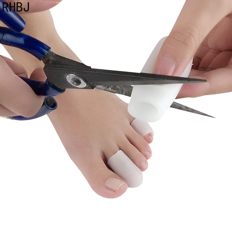 2 Stück Silikon-Finger- und Zehenschutz, Hühneraugen-Zehenschutz, Daumen-Überlappungs-Schutz, Schmerzlindernde Hülle, Zehenspreizer, Fußpflege-Tools – Detail 27