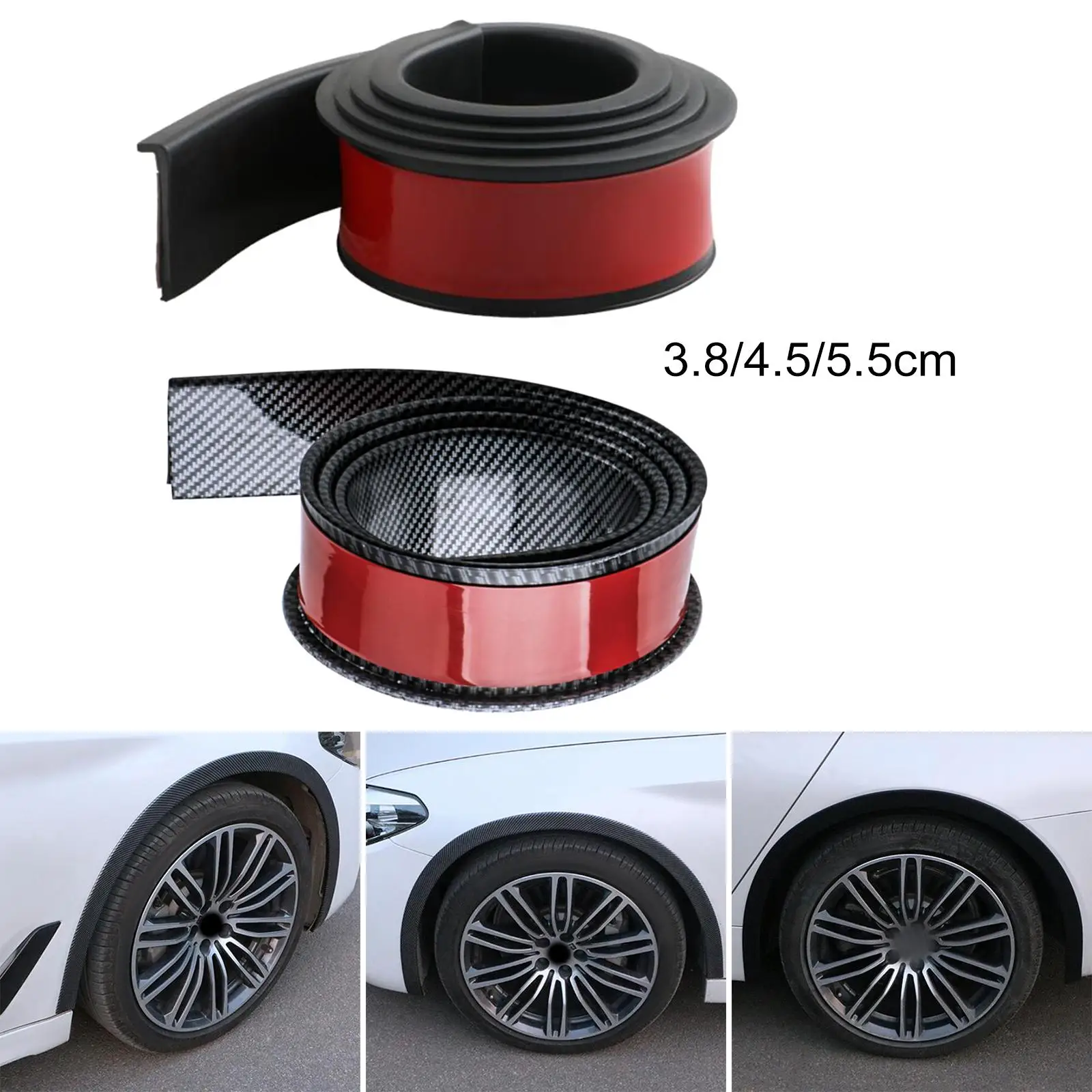 Car Wheel Arch Trims Parts Flare Edge Trims for Truck SUV Vehicle