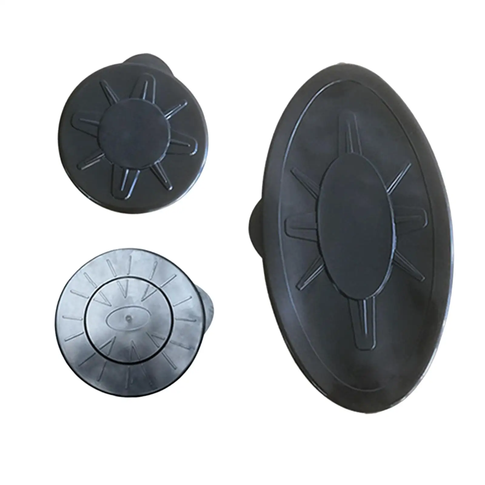 Kayak Hatches 9 inch Boat Sealing Hatch Parts Lock Hatch Round/Oval Deck Hatch Cover Replacement Hatches for Canoes Marine