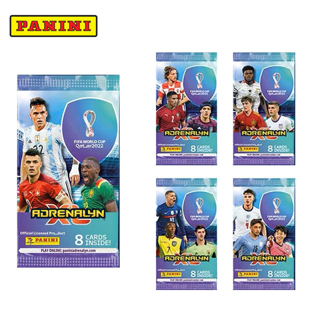 Panini 2022 Football Star Cards Box Qatar World Cup Soccer Star Collection  Ronaldo Messi Footballer Limited Fan Cards Box Set - AliExpress