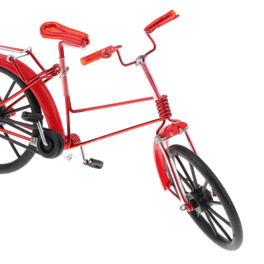 MagiDeal Retro Handicraft - Vintage Iron Bike Model Handmade Iron Bicycle Desktop Decoration Souvenirs Gift