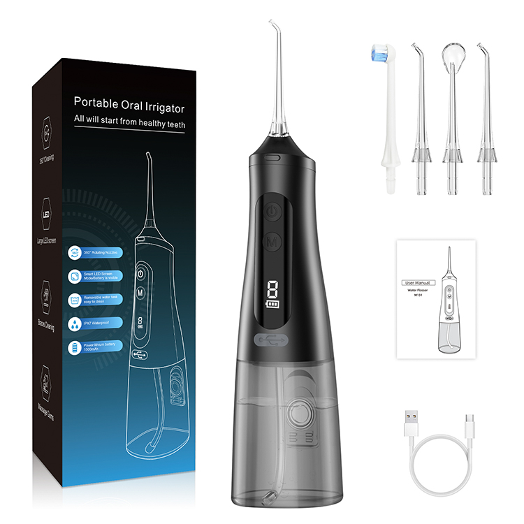 Title 1, LISM Oral Irrigator USB Rechargeable Water Flos...