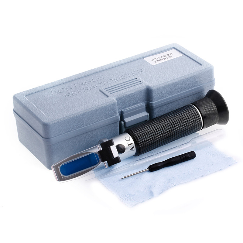 Salzgehalt Refraktometer Meter Wasser Reader Marine 0 ~ 10 % Salz Aquarium Test Tester B03E – Detail 1