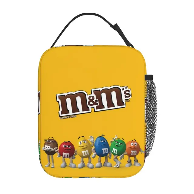 Custom M And MS Candy Character Lunch Bag Women Cooler Thermal Insulated  Lunch Box for Adult Office - AliExpress