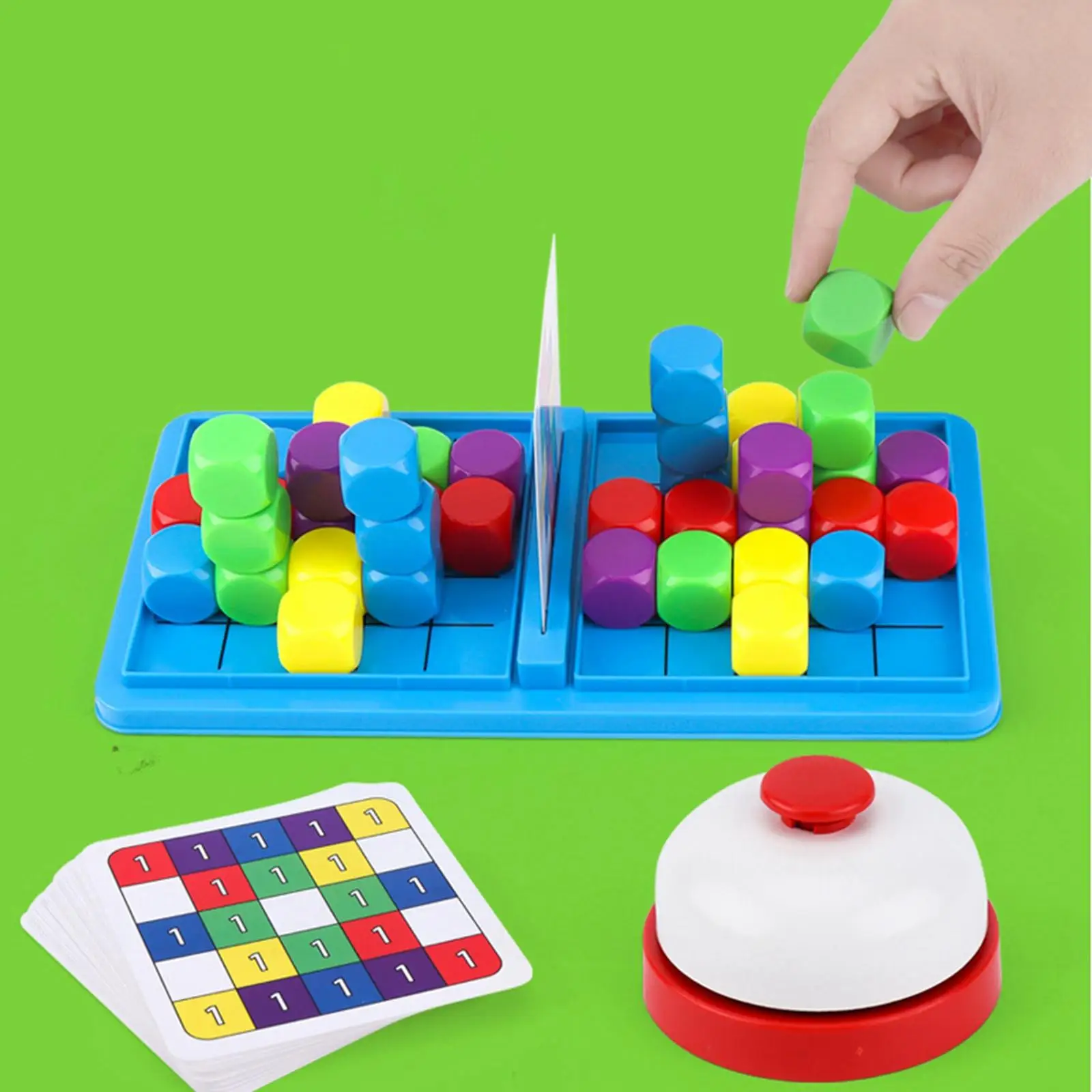 Block Game Fast Raced Educational with BLOCKERS Flexible Matching Race Board Games game for Activity Outdoors Travel Home