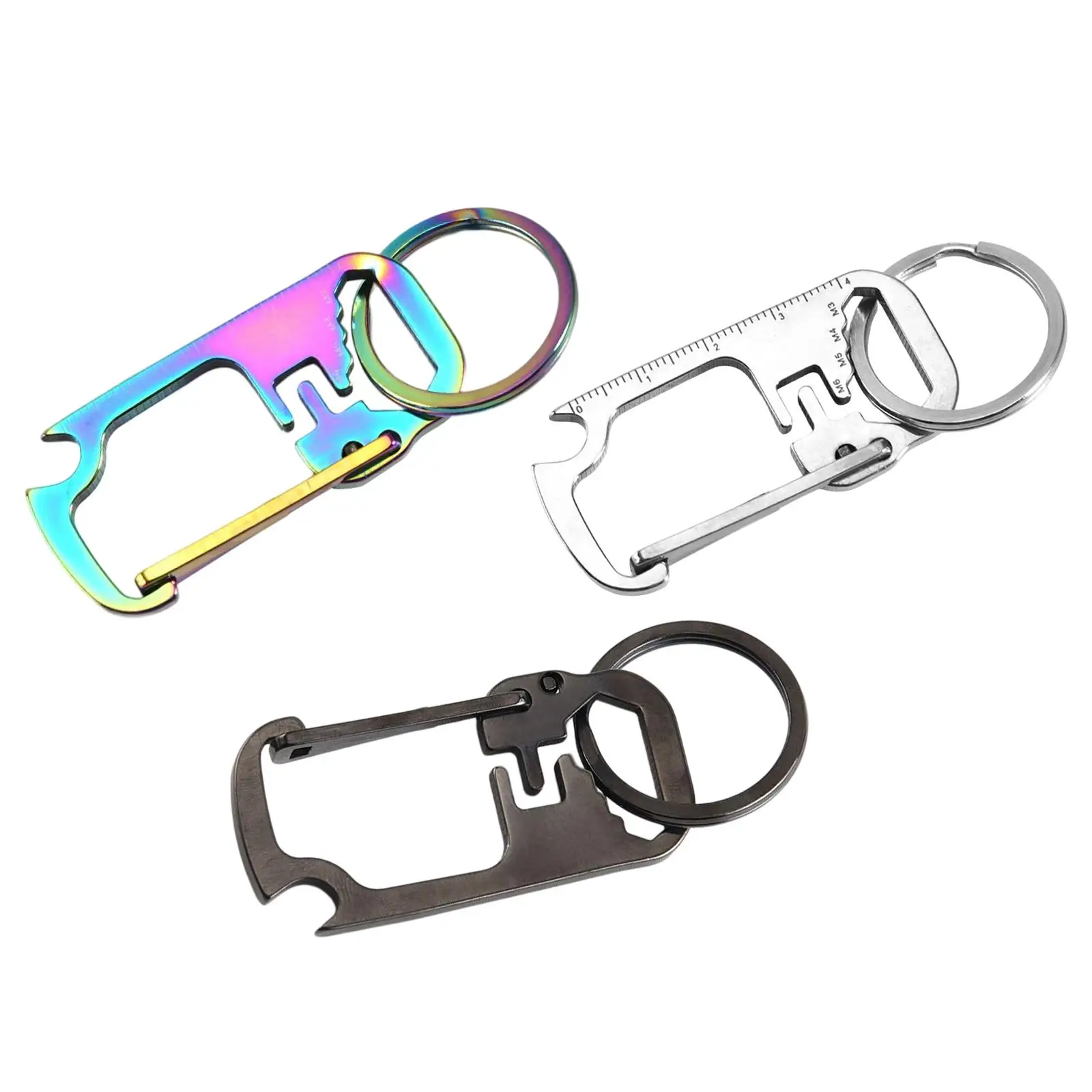 Multifunctional Keychains Multitool Precision Miniature Pocket Tool Gifts Fashion for Birthday Jewelry Making Backpacking Hiking
