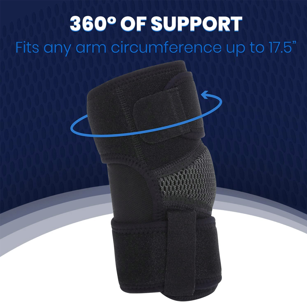 Best of 1 PCS Compression Elbow Brace Wrap For Tendonitis Bursitis Left Right Arm Support Epicondylitis Golfer Men Women Neoprene Sleeve Reviews & Tips - Image 4