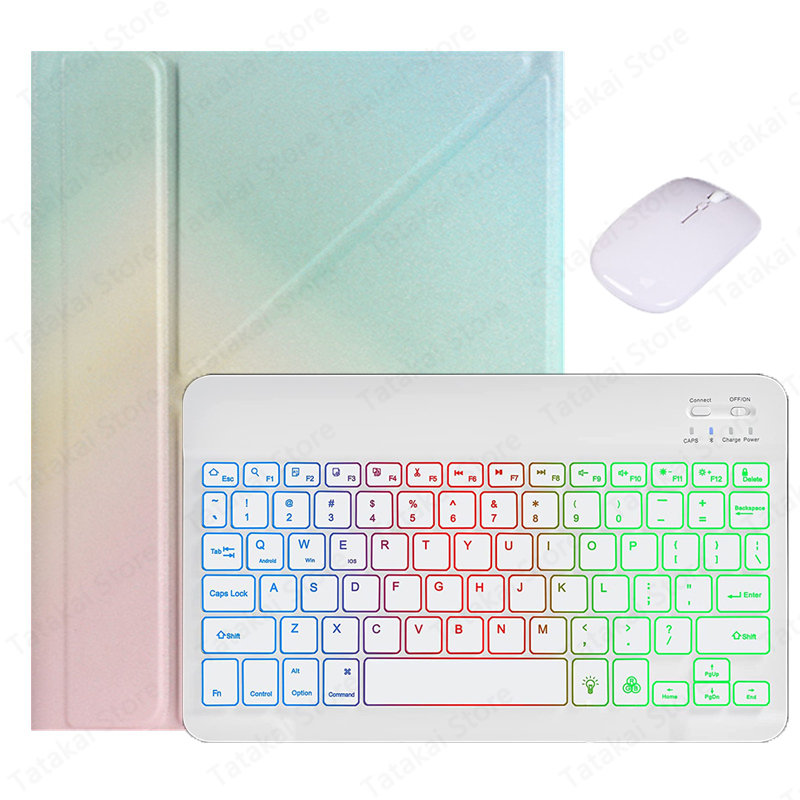 Hoesje Gradiente Rainbow Cover para iPad Pro