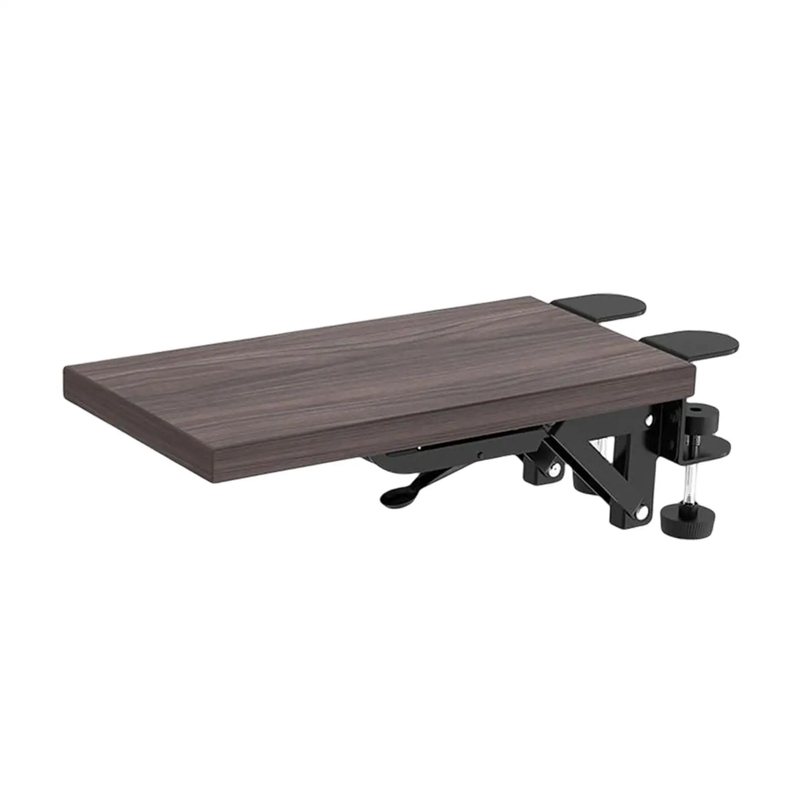 Wood Computer Arm Bracket Wrist Rest Convenient Folding Ergonomic Comfortable Extension Board for Office Home Chair Table Desk