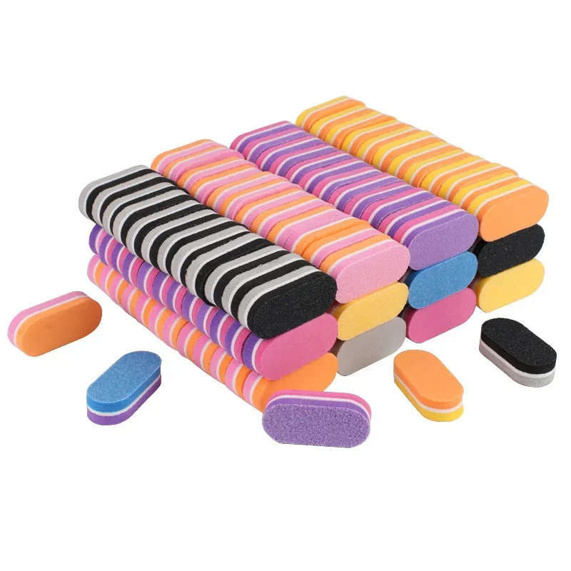 Best of 10 / 20 / 40Pcs Double Color Mini Nail Sponge File Buffer Block Buffing Sanding File Pedicure Manicure Tool Gel Suplies Accessories Reviews & Tips - Image 6