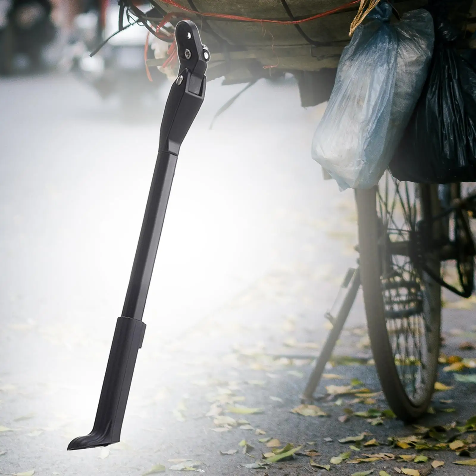 Bike Kickstand Resting Foot Brace Footrest Universal AntiSlip Sole Bike