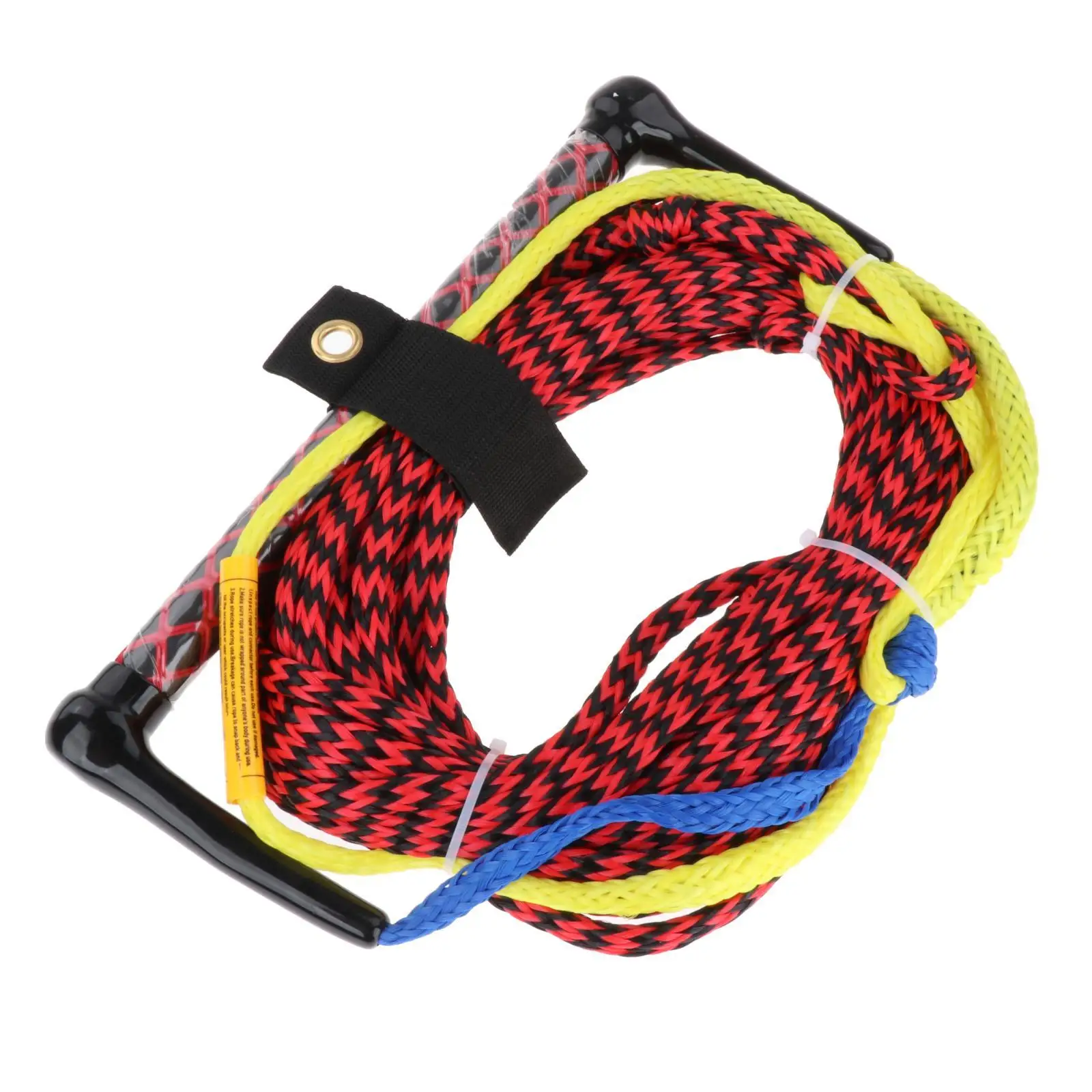Water Skiing Surf Rope Floatable Tow Surfing Tow Trow Ropes Line Tow Harness Rope w/ Handle for Training Knee Board Motorboat